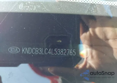 2020 Kia Niro Lxs z USA, uszkodzony, nr VIN KNDCB3LC4L5382765